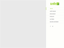 Tablet Screenshot of clavesdelretail.com